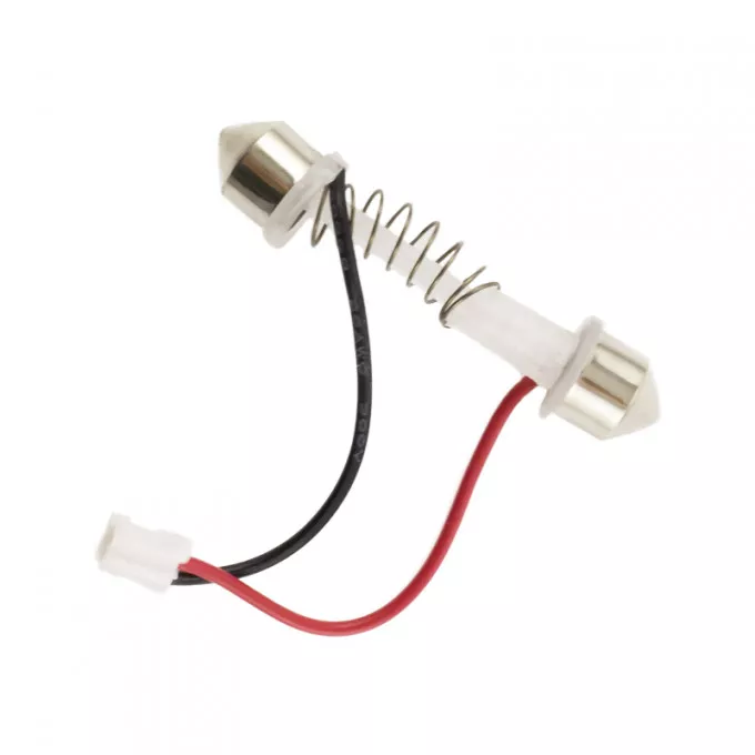 Placa LED SMD 20x60 mm 12V SMD5050 3W 240lm alb rece cu adaptoare W5W C5W BA9S CarGuard [1]