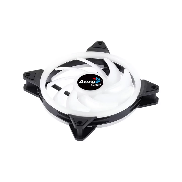 Ventilator Aerocool Duo 140x140x25mm iluminare aRGB rulmenti de tip Hydraulic Bearing 1000 RPM