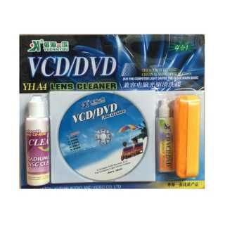 Set curatare DVD si CD cu solutie de curatat