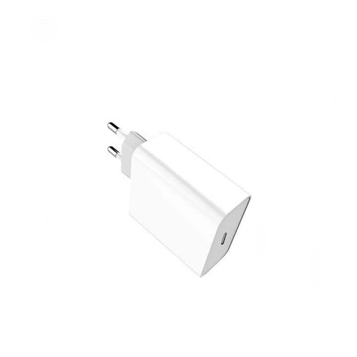 Alimentator incarcator 230V AC - USB TYPE C 3.1 QC 3.0 alb 5V-3A 9V-2A 12V-1.5A alb