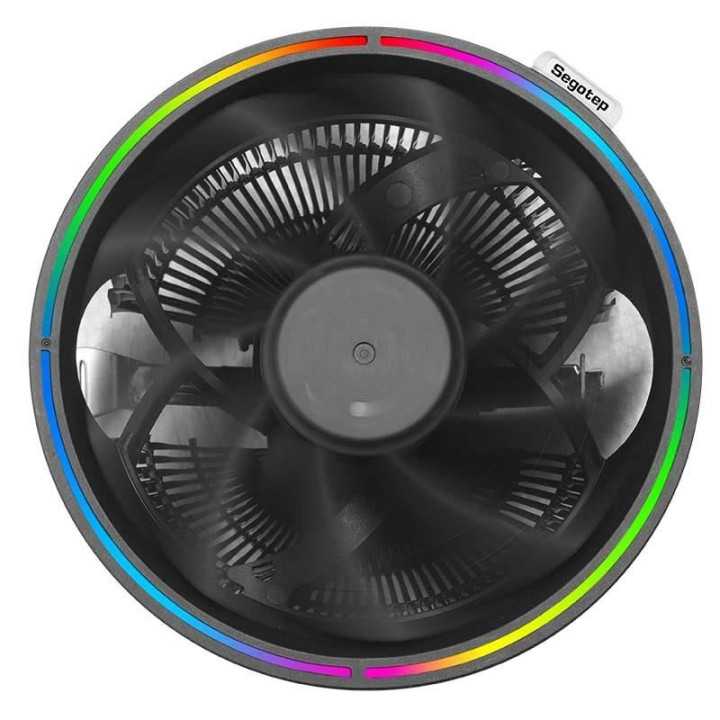 Cooler procesor Segotep Flashy Castle 120+ iluminare RGB FLASHYCASTLE-120+