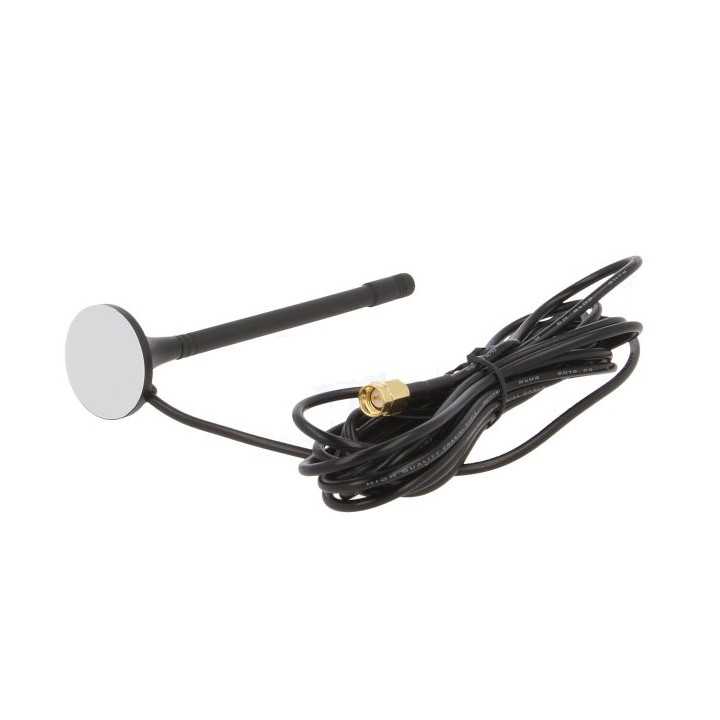 Antena WiFi 2dBi verticala Montare magnet 50 Ohm tata SMA SR PASSIVES WIFI-ANT069