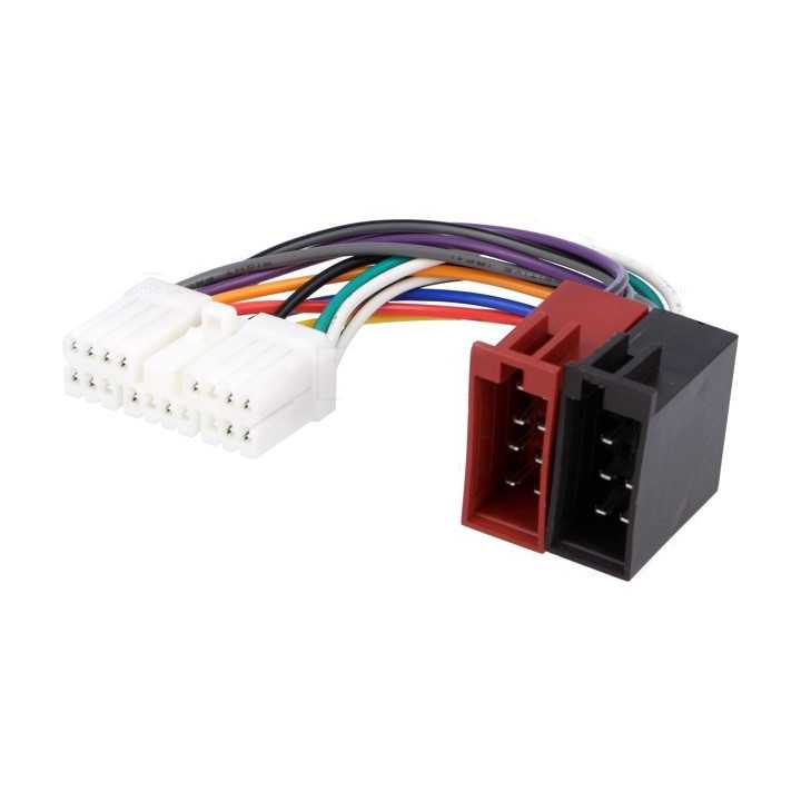 Connector radio ISO Chevrolet Daewoo SsangYong 18 Pini 4CarMedia