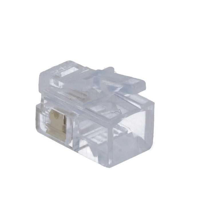 Mufa RJ10 4p4c pe cablu IDC crimpat MH CONNECTORS MHRJ114P4CR