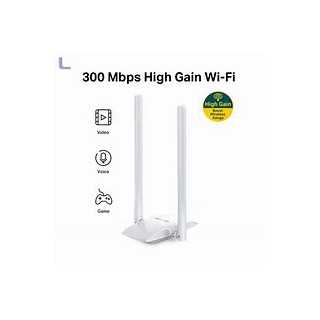 Adaptor USB Wireless Mercusys 300 Mbps 2 antene MW300UH