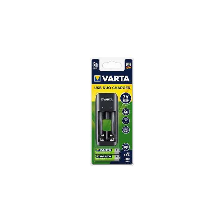 Incarcator Varta 57651 AA/AAA NiMH + 2 acumulatori AAA 800mAh USB