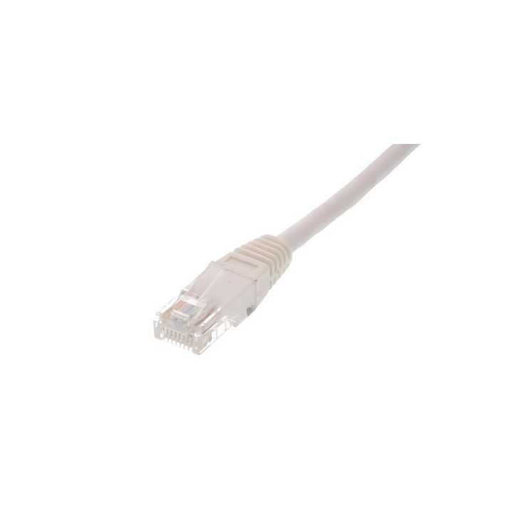 Cablu UTP cat6 patch cord 0.25m alb Well