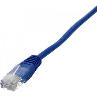 Cablu UTP cat5e patch cord 0.25m albastru Well