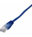 Cablu UTP cat5e patch cord 0.25m albastru Well