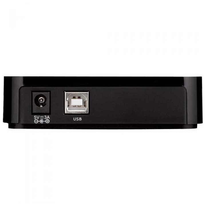 HUB USB 2.0 cu 7 porturi D-Link DUB-H7 cu alimentare la retea