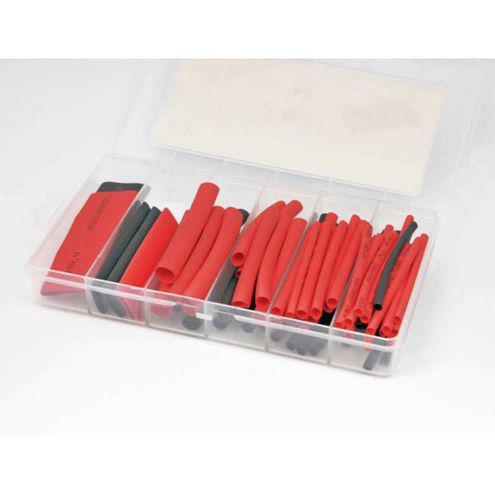 Set de mansoane termocontractabile tub cu adeziv 3:1 76mm FIX&FASTEN FIX-SHT-SET2