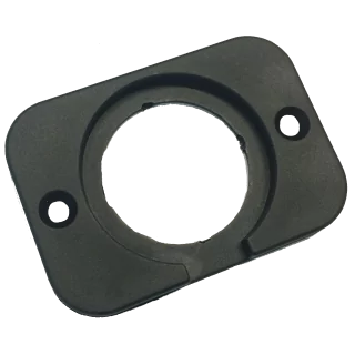 Suport aplicat pentru 1x priza auto surub negru SCI A13-122-3