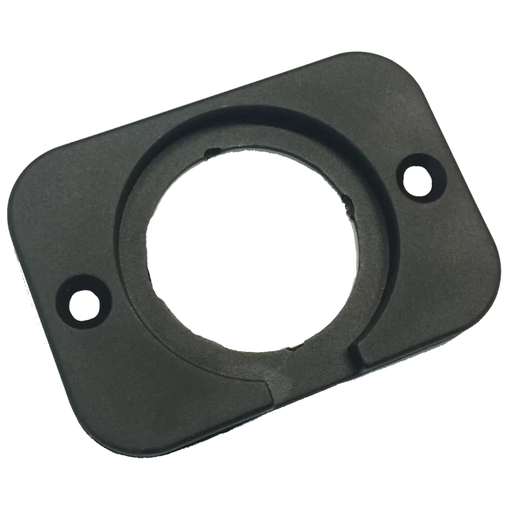 Suport aplicat pentru 1x priza auto surub negru SCI A13-122-3