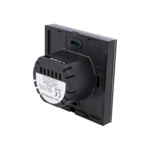 Controller LED Canale 1 8A 86x86x36mm negru 12-24VDC OPTOFLASH OF-TPTM06-E-SL