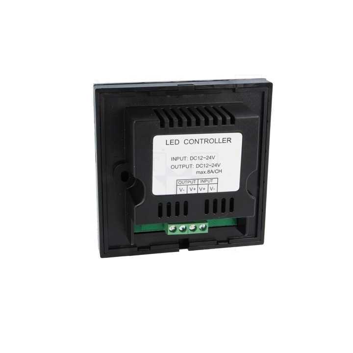 Controller LED variatie intensitate lumina Canale 1 12-24VDC TM-BOX 8A OPTOFLASH OF-TPTM05-SL