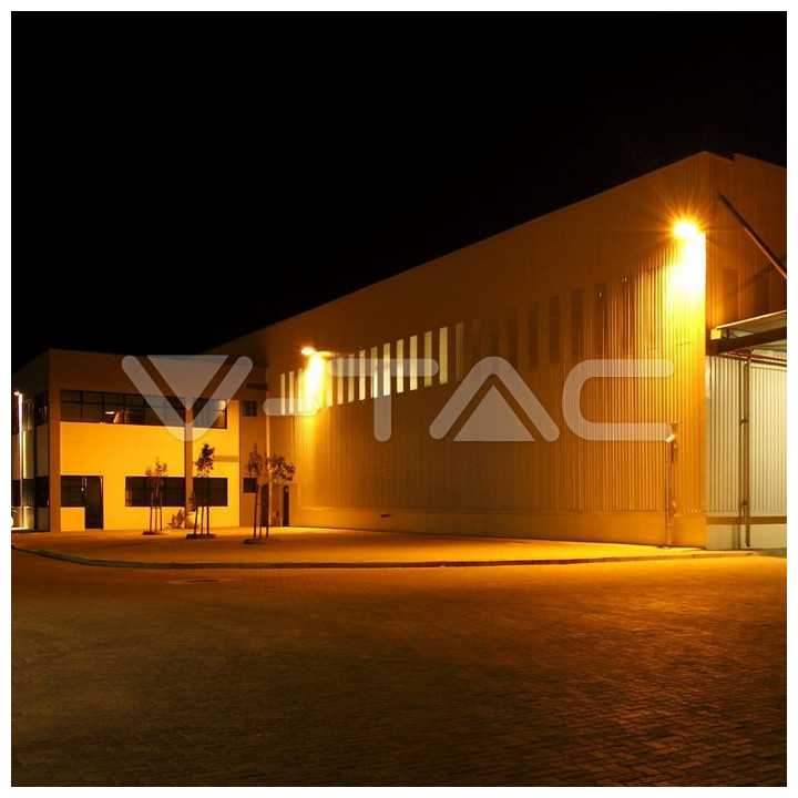 Reflector LED 16W 6000K 1050lm cu incarcare solara V-TAC