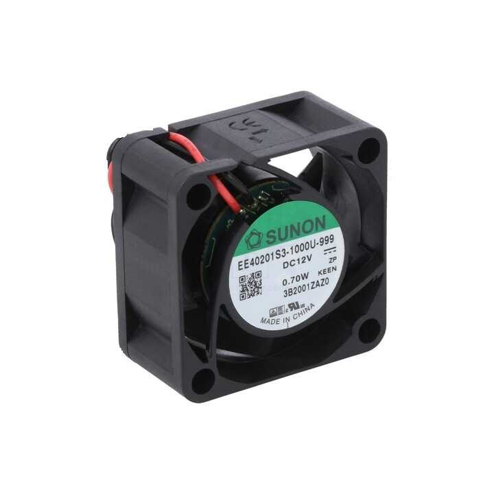 Ventilator DC axial 12VDC 40x40x20mm 10.69m3/h 16.5dBA SUNON EE40201S3-1000U-999