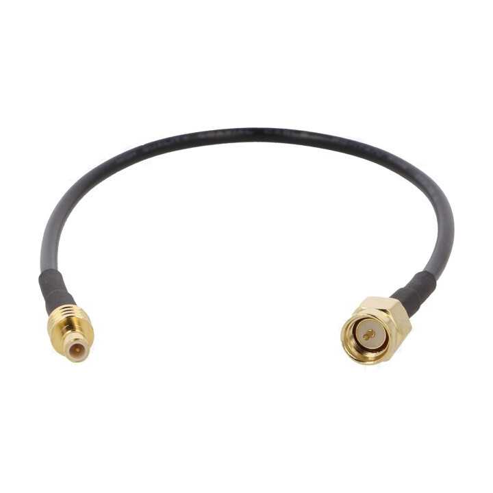 Cablu adaptor SMA tata - SMB tata drept 20cm JC Antenna AD.ANT.030