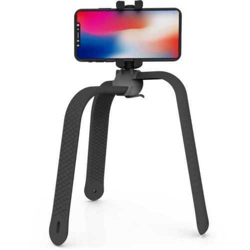 Selfie stick trepied flexibil cu telecomanda bluetooth negru 3POD Zbam