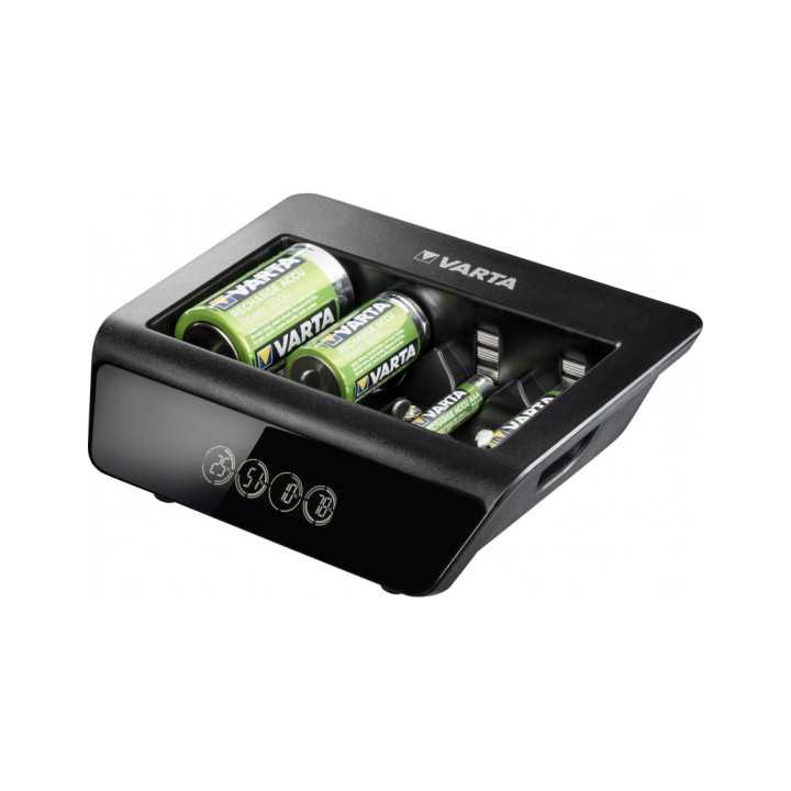 Incarcator universal acumulatori AA AAA C D 9V USB 57688 101 401 Varta