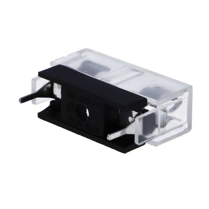 Soclu cu protectie sigurante cilindrice 5x20mm 6A 250V 20mohm PROFFUSE ZH32