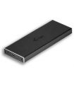Rack extern M.2 B-Key SATA SSD NGFF compatibil 2230 2242 2260 2280 USB 3.0 carcasa aluminiu negru i-tec