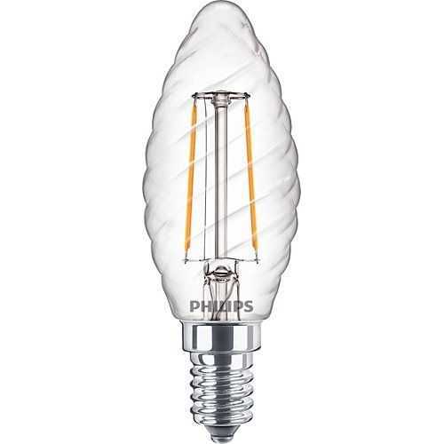 Bec LED filament Philips lumanare ST35 E14 2W (25W) 250lm lumina calda 2700K 929001238555