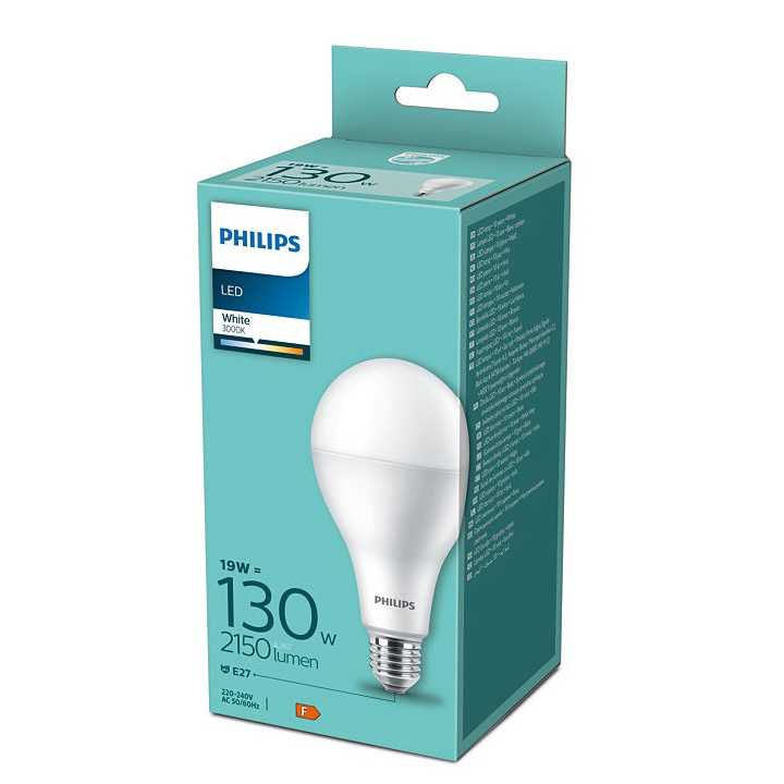 Bec LED Philips E27 A80 19W (130W) 2150lm lumina calda 3000K 929002004096