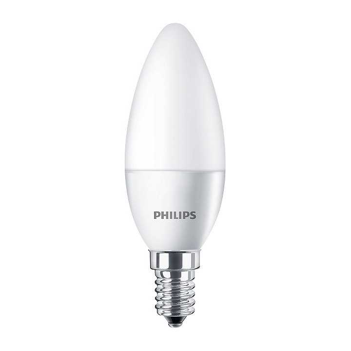 Bec LED Philips lumanare B35 E14 5.5W (40W) 470lm lumina calda 2700K 929001157702