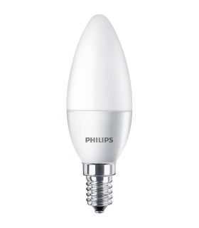 Bec LED Philips lumanare B38 E14 7W (60W) 830lm lumina naturala 4000K 929001325402
