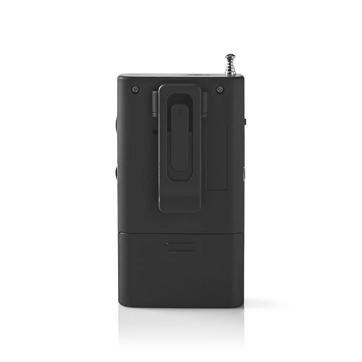 Radio FM de buzunar negru/albastru 1.5W Nedis