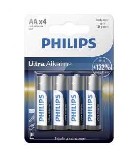 Baterii ULTRA alkaline AA LR6 blister 4buc PHILIPS