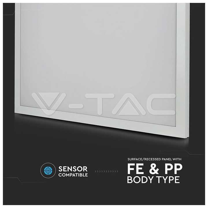 Panou LED 40W 4000lm aplicabil 60cm x 60cm 6500K alb rece IP20 V-TAC
