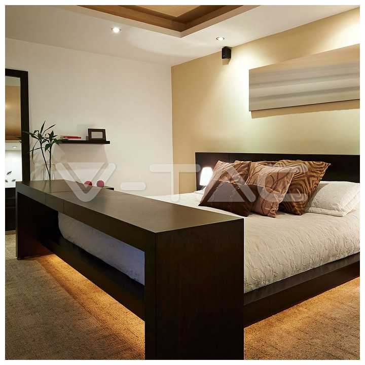 Kit banda LED cu senzor de miscare pentru iluminat pat 4500K 260lm (DOUBLE) 2m IP20 V-TAC