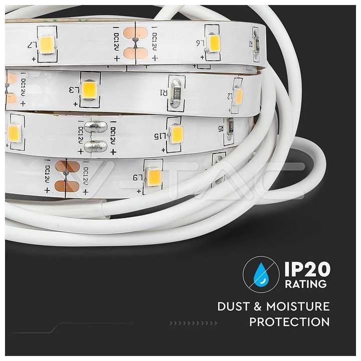 Kit banda LED cu senzor de miscare pentru iluminat pat 3000K (DOUBLE) 2m 260lm IP20 V-TAC
