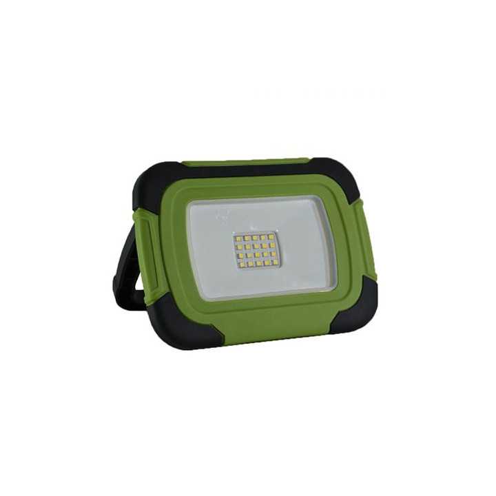 Reflector portabil 10W IP44 4000K 700lm cu functie S.O.S + USB cip SAMSUNG V-TAC