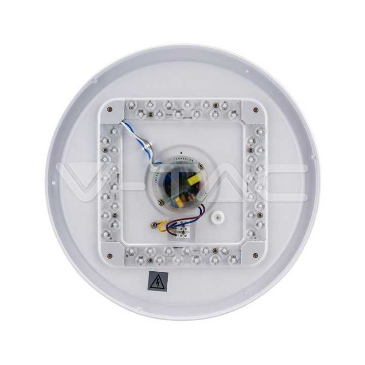 Aplica LED 40W 3IN1 dimabil cu telecomanda 2800lm IP20 V-TAC SKU-14741