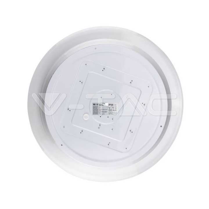 Aplica LED 40W 3IN1 dimabil cu telecomanda 2800lm IP20 V-TAC SKU-14741
