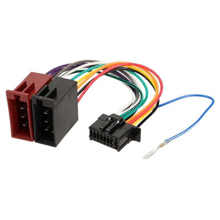 Cablu adaptor radio auto ISO Pioneer 16 pini 4CARMEDIA ZRS-196