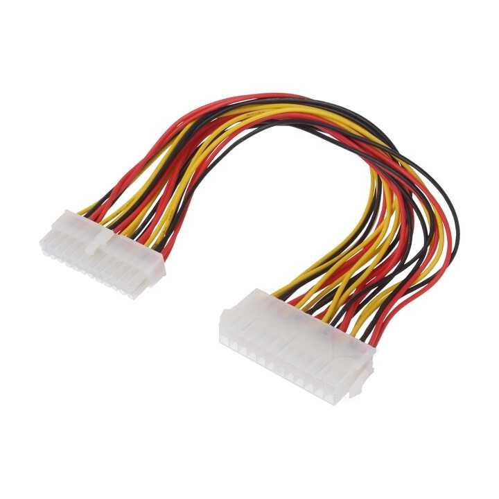 Cablu de alimentare ATX 24 pin mama-tata 0.3m AKYGA AK-CA-09