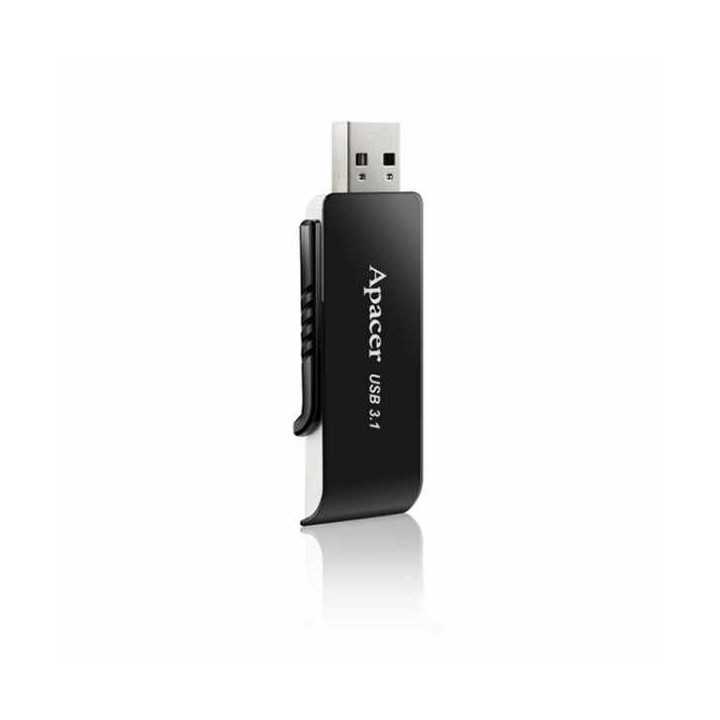 Memorie flash USB 3.2 32GB negru/alb Apacer AH350B AH32GAH350B-1