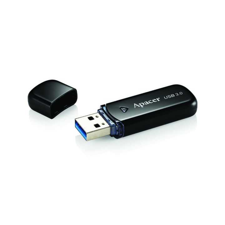 Memorie flash USB 3.2 64GB negru Apacer AH355B AP64GAH355B-1