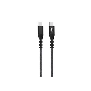 Cablu de date si incarcare USB TYPE C 1m 20V 3A 60W Well negru