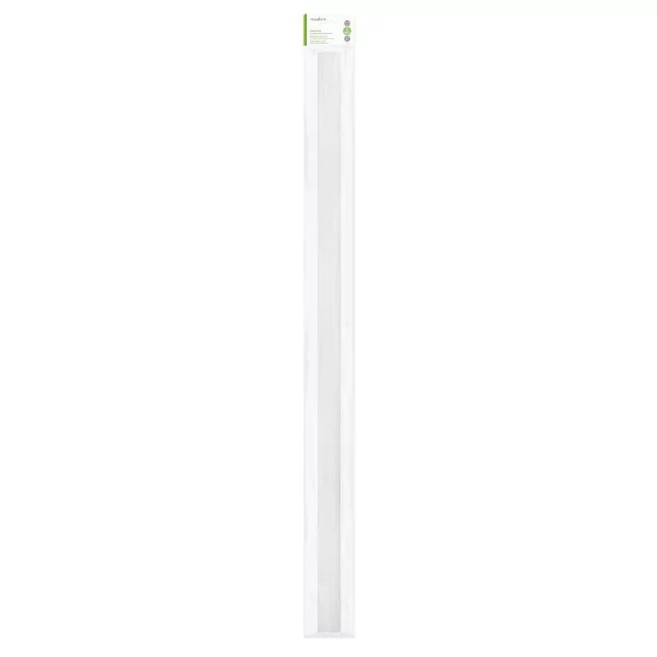 Pat de cablu 110x6 cm alb Nedis