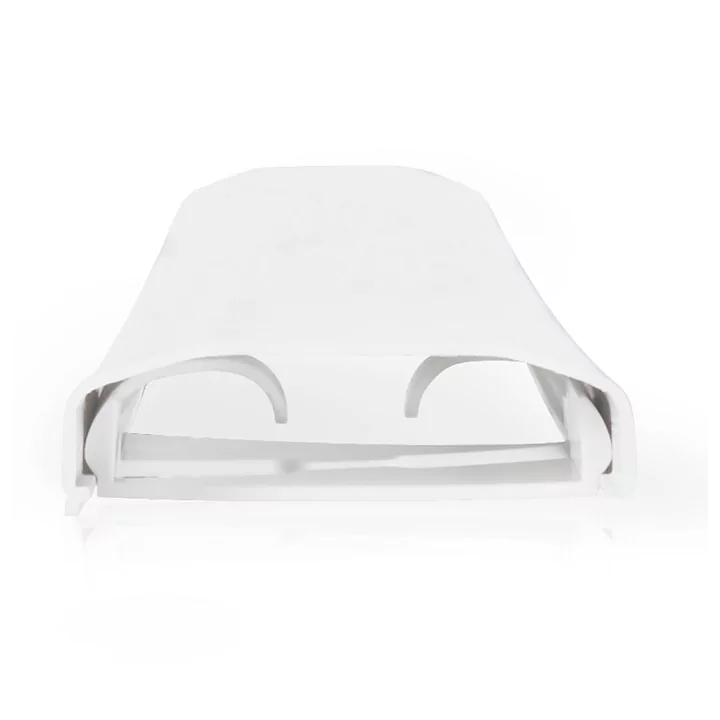 Pat de cablu 110x6 cm alb Nedis