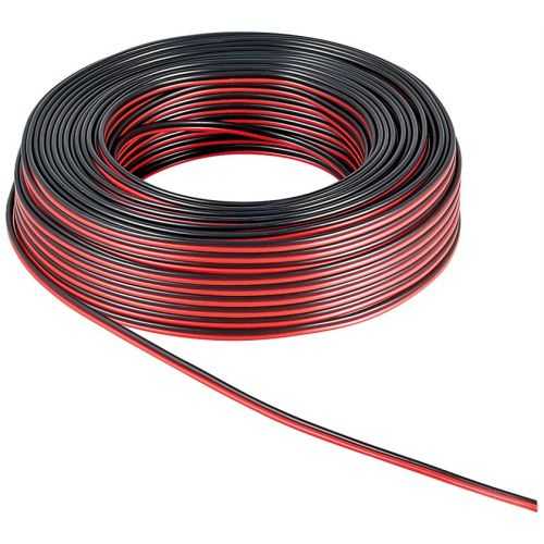 Cablu difuzor 2x2.5mm rosu/negru OFC cupru fara oxigen Goobay
