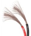 Cablu difuzor 2x2.5mm rosu/negru OFC cupru fara oxigen Goobay 15085