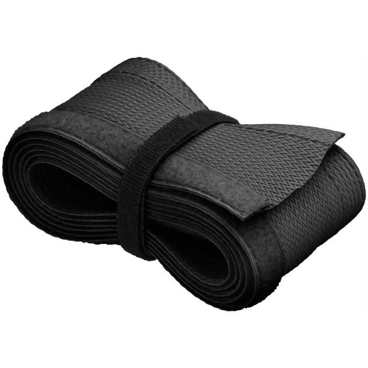 Manson de cabluri 1.8m textil flexibil 20-40mm negru Goobay