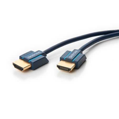 Cablu Profesional ultra-slim 4mm HDMI 2m tata-tata ARC Ultra HD 4K 60Hz cu Ethernet OFC AWG34 Clicktronic