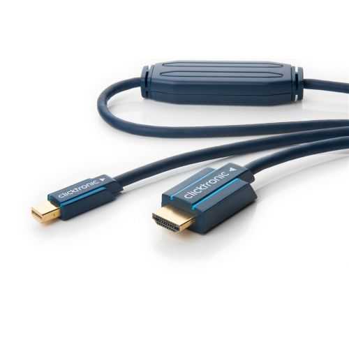 Cablu Profesional 3m mini DisplayPort - HDMI 1920x1200p Apple MacBook/Pro/Air OFC cupru AWG32 Clicktronic